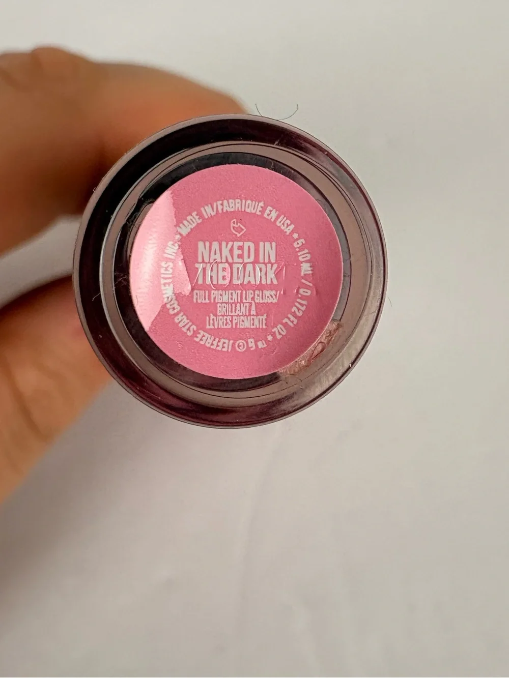Jeffree Star Cosmetics Supreme Lip Gloss in Naked in the Dark